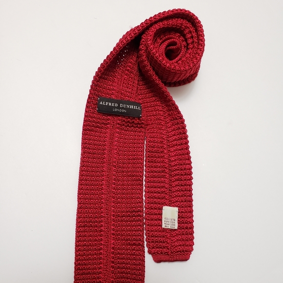 Alfred Dunhill Knitted Tied - Picture 4 of 4